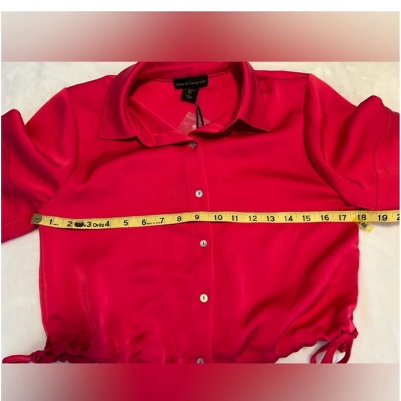 House of Harlow 1960 NWT fuchsia pink pants set with cropped top size S - Picture 6 of 13